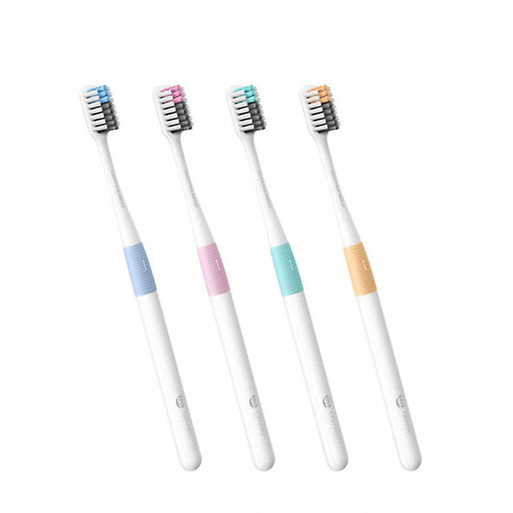Bộ 4 Bàn Chải Đánh Răng Xiaomi Doctor-B Toothbrush - Hàng Nhập khẩu