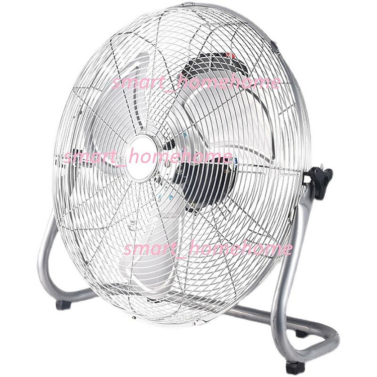 Quạt điện công nghiệp 12 inch cánh sắt động cơ đồng 80W, công suất lớn mạnh mẽ.