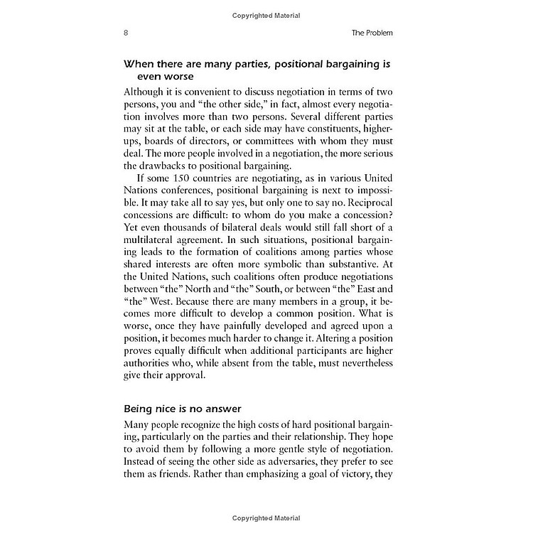 Getting to Yes: Negotiating an Agreement Without Giving In - Ảnh 4