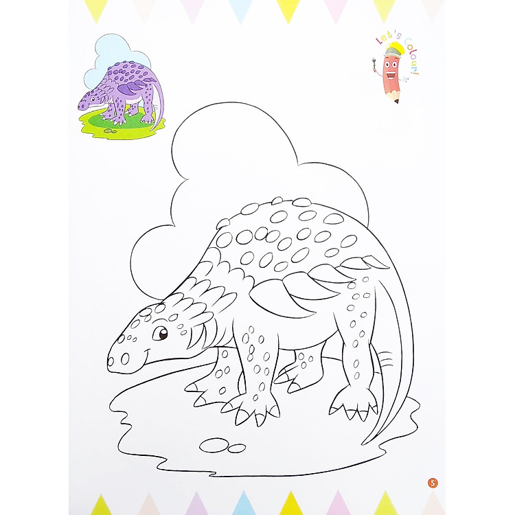 It’s My First Dinosaurs Colouring Book - Ảnh 2