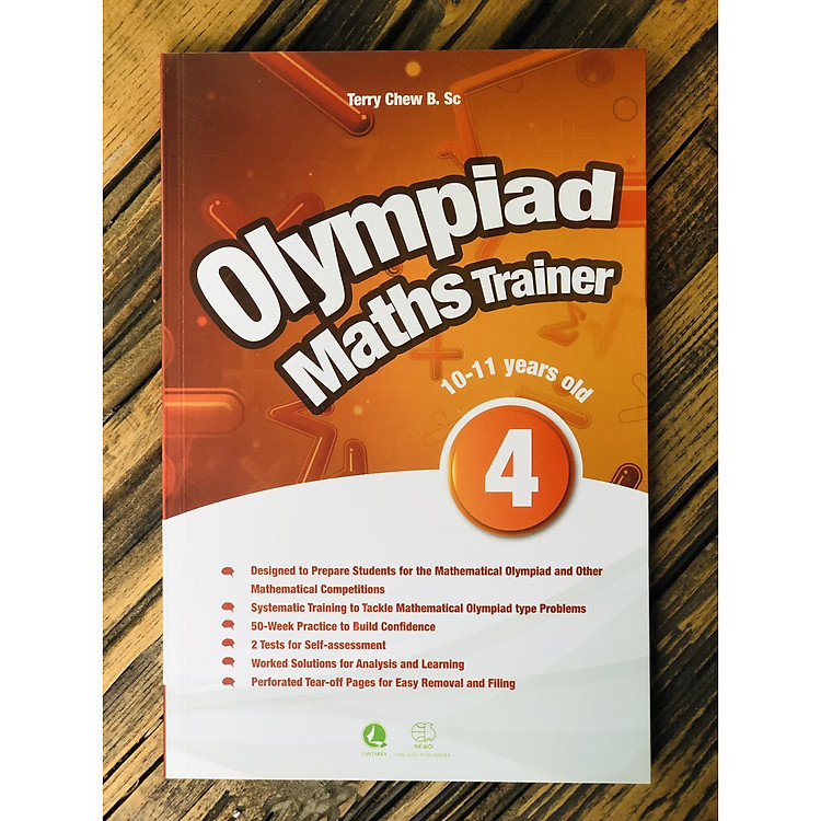 Sách: Olynpiad maths trainer 4 - Toán Dành Cho Trẻ Từ 10 - 12 tuổi