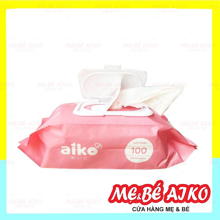 COMBO 6 GÓI KHĂN GIẤY ƯỚT AIKO Uy tín Giá rẻ - Hình ảnh 2