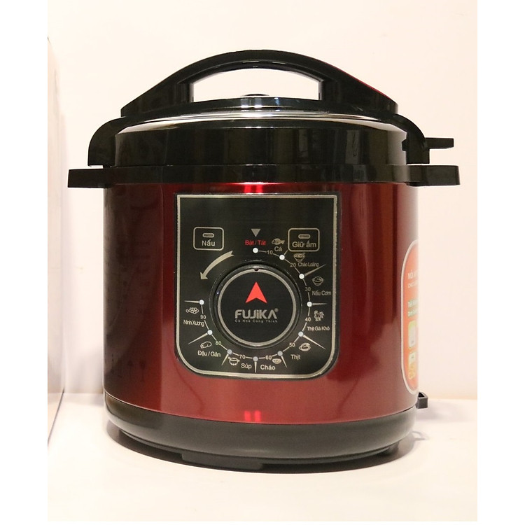 Nồi Áp Suất Điện 6L FUJIKA FJ-AS167 - Màu Ngẫu Nhiên - Hàng Chính Hãng
