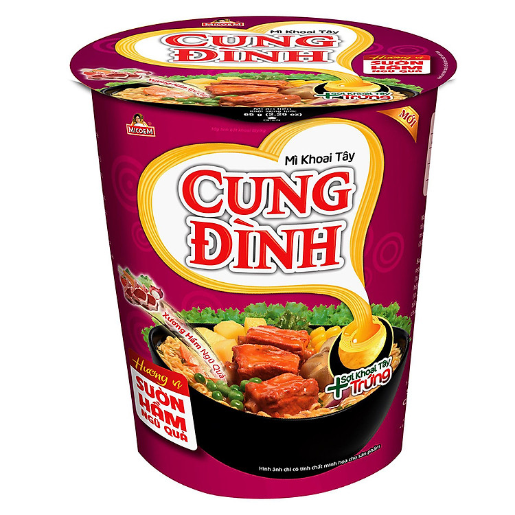 Ly Mì Cung Đình Hương Vị Sườn Hầm Rau Củ