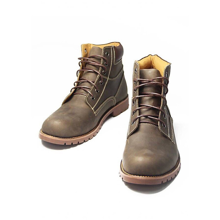 Giày Boots Nam Da Bò Nguyên Tấm