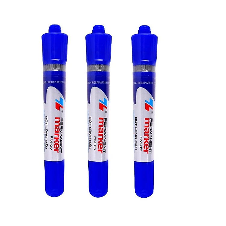 Bút lông dầu TL-PM09 – Xanh (3 cây)