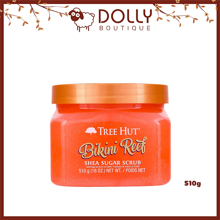 Tẩy Tế Bào Chết Body Tree Hut Shea Sugar Scrub Bikini Reef 510g