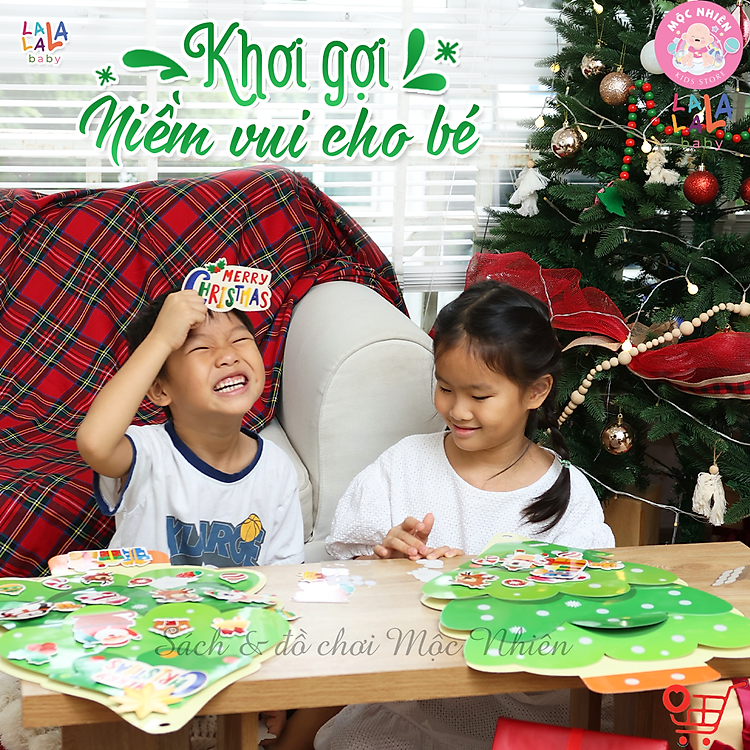 Cây Thông Noel Treo Tường 3D LalaXmas Chính hãng Tiết kiệm - Hình ảnh 2
