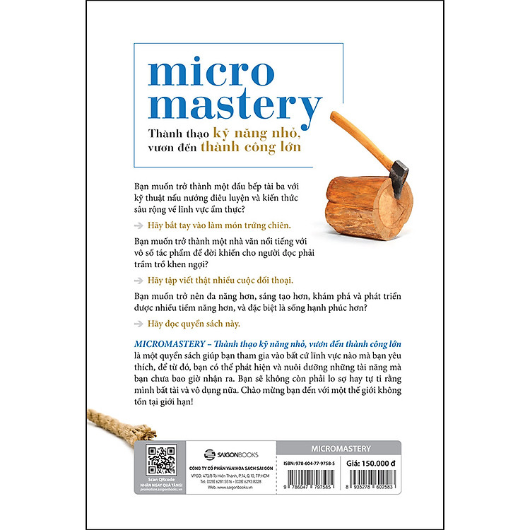 Micromastery - Thành Thạo Kỹ Năng Nhỏ, Vươn Đến Thành Công Lớn - Ảnh 2
