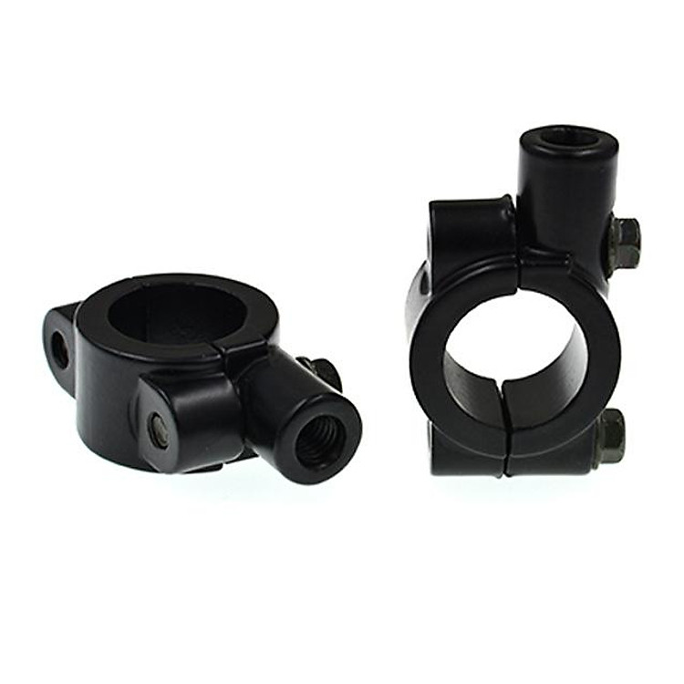 Khung Gắn Gương Nhôm Có Lỗ Ốc Cho Xe Máy (8MM 10MM)