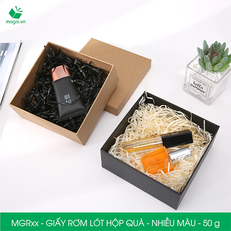 Giấy Rơm Lót Hộp Quà (50g) - Nhiều Màu - Ảnh 2