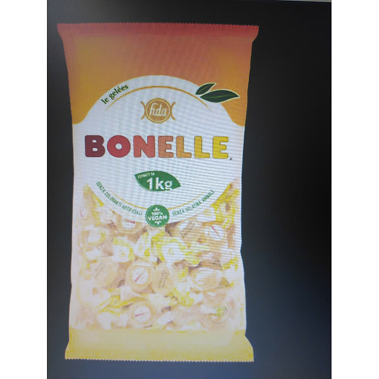 Kẹo Bonelle hương vị chanh gừng 1kg