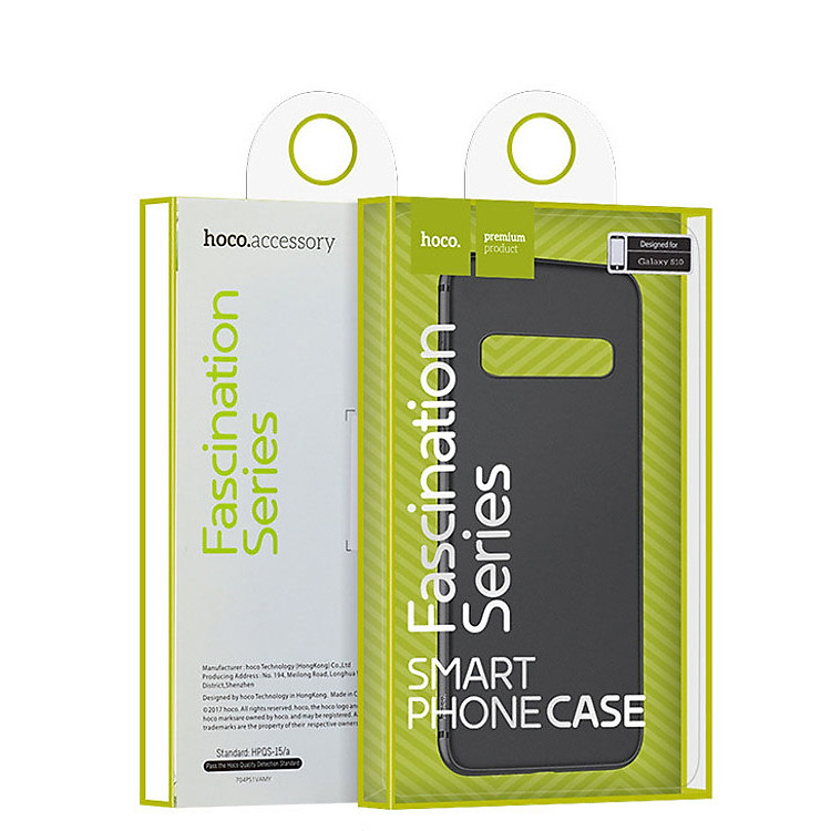 Ốp lưng Samsung Galaxy S10 Hoco Đen (Cho Samsung Galaxy S10/S10 Plus/S10e - chính hãng