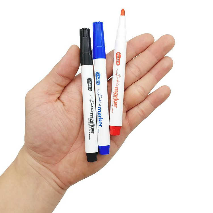 Bút Vẽ Trên Vải Colorkit FM-C002 (12 chiếc) - Ảnh 7