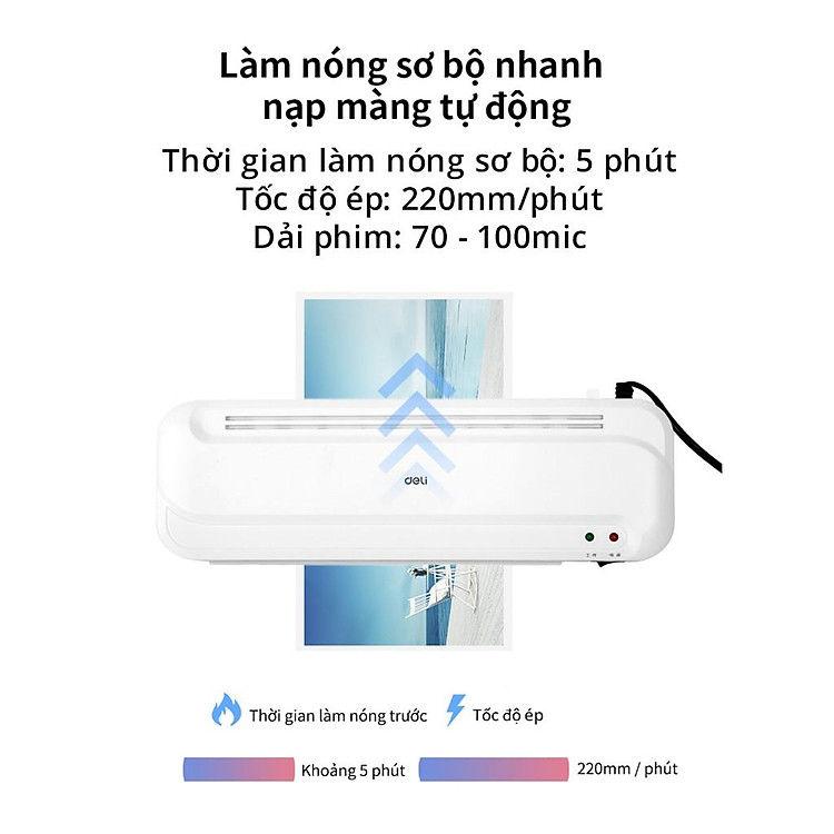 Máy Ép Nhựa Dẻo Deli E2132 - Ảnh 6