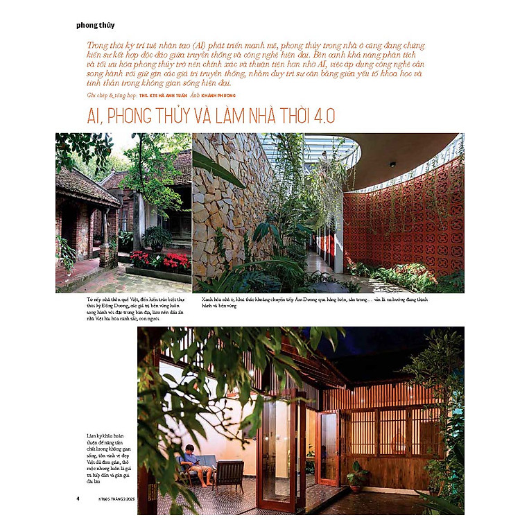 Tạp chí Kiến Trúc và Đời Sống số 225 (Tháng 3-2025) - Ảnh 2