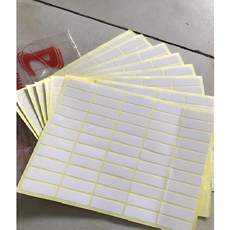 Xấp Nhãn Dán Gi Chú 109 (25 chiếc)