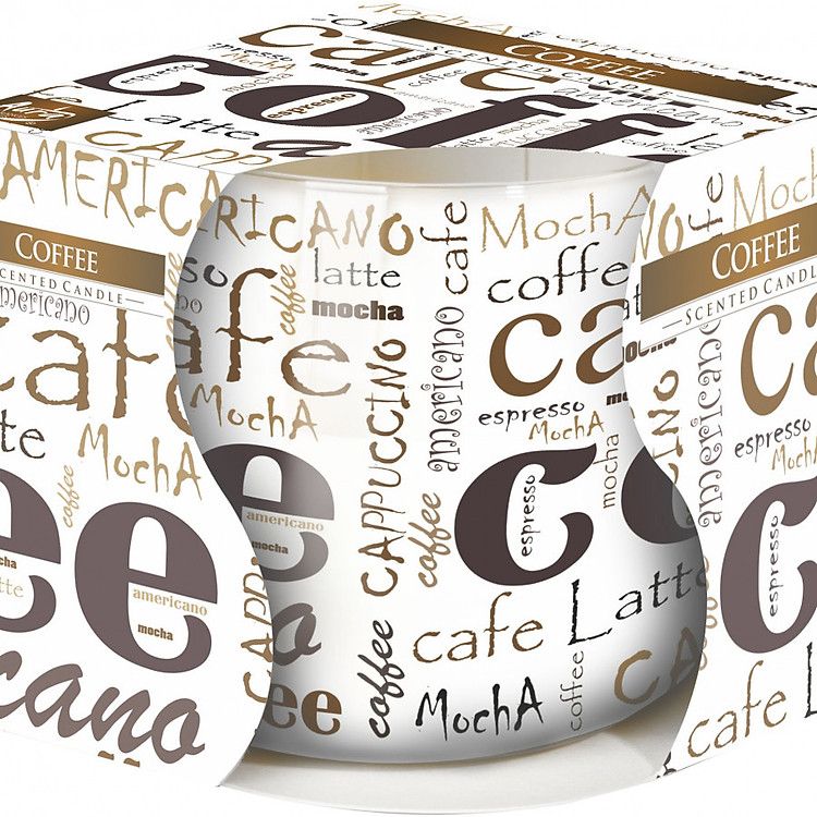 Ly nến thơm Bispol BIS4185 Coffee 100g (Hương cà phê)