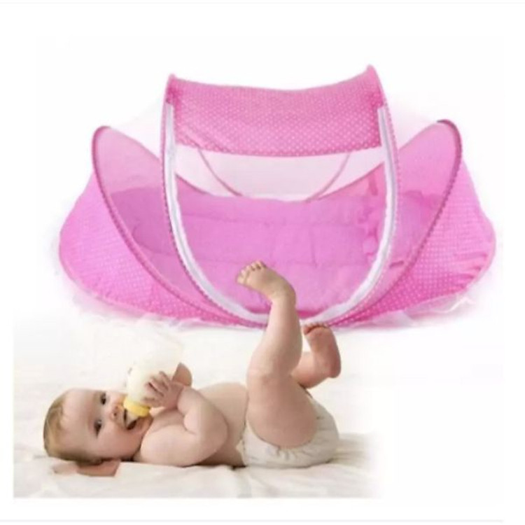 Mùng Chụp Có Nệm Lót Êm Ái Và Có Nhạc Cho Bé