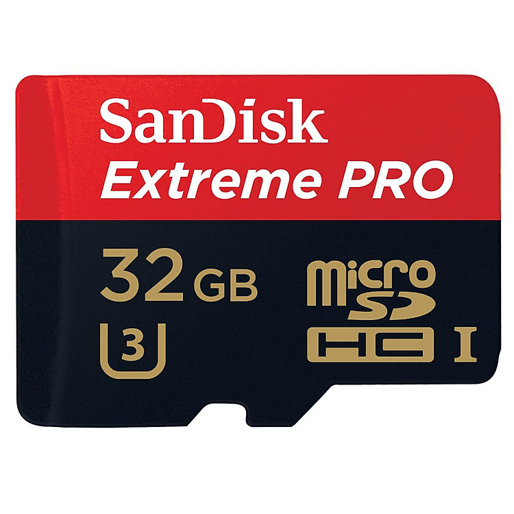 Thẻ Nhớ microSDHC SanDisk Extreme PRO 32GB UHS-I/U3 - 100MB/s - Hàng chính hãng