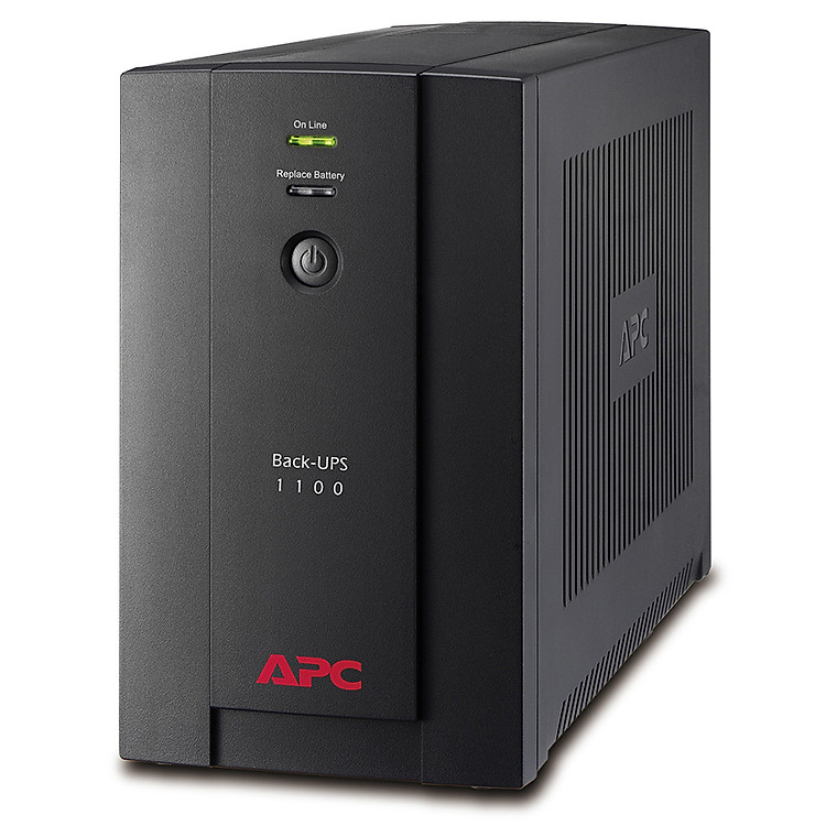 Bộ lưu điện: APC Back-UPS 1100VA, 230V, AVR, Universal and IEC Sockets - BX1100LI-MS - Hàng Chính Hãng