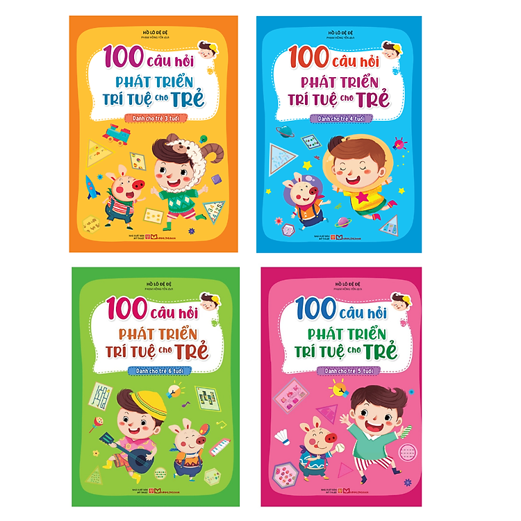Rèn Luyện Tư Duy Cho Trẻ: 100 Câu Hỏi Phát Triển Trí Tuệ Cho Trẻ – 3,4,5,6 Tuổi