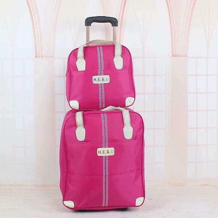 Bộ vali du lịch 2in1 thời trang