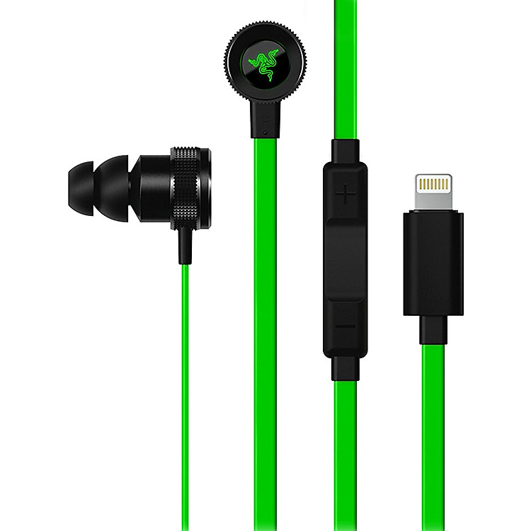 Tai Nghe Có Dây Razer Hammerhead Lightning dành riêng Cho iPhone - Hàng Chính Hãng