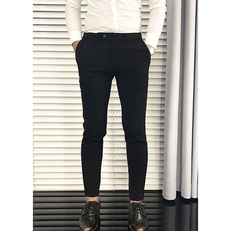 Quần Âu Nam KOJIBA Chất Liệu Cao Cấp Kiểu Dáng Công Sở, Quần Tây Nam Dáng Ôm Co Vải Giãn Nhẹ