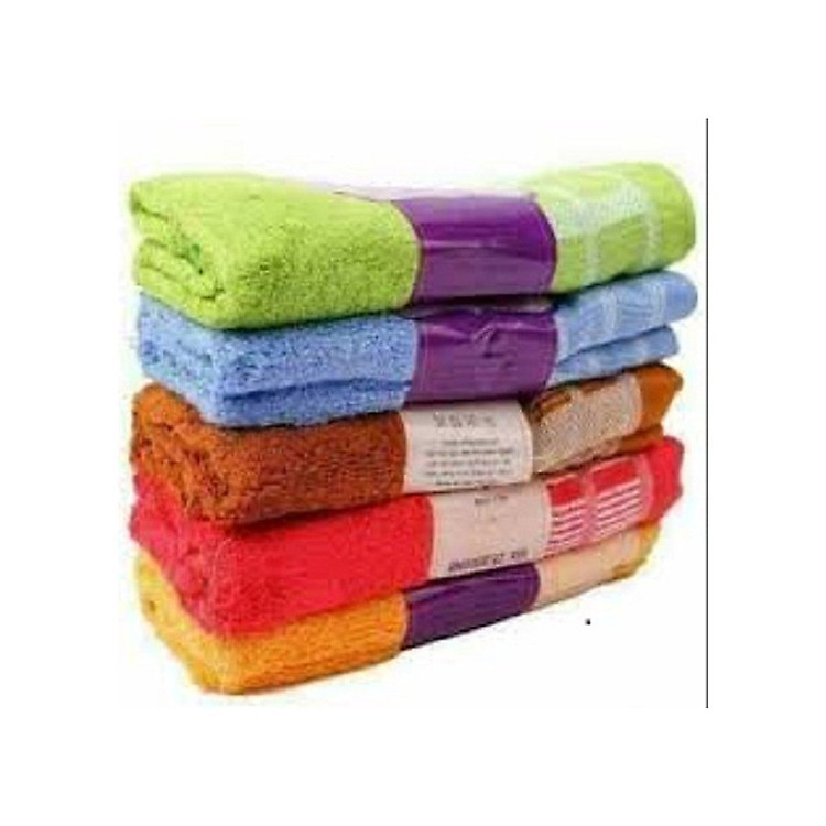 Combo 5 khăn mặt Việt Mỹ cao cấp (5 màu khác nhau)