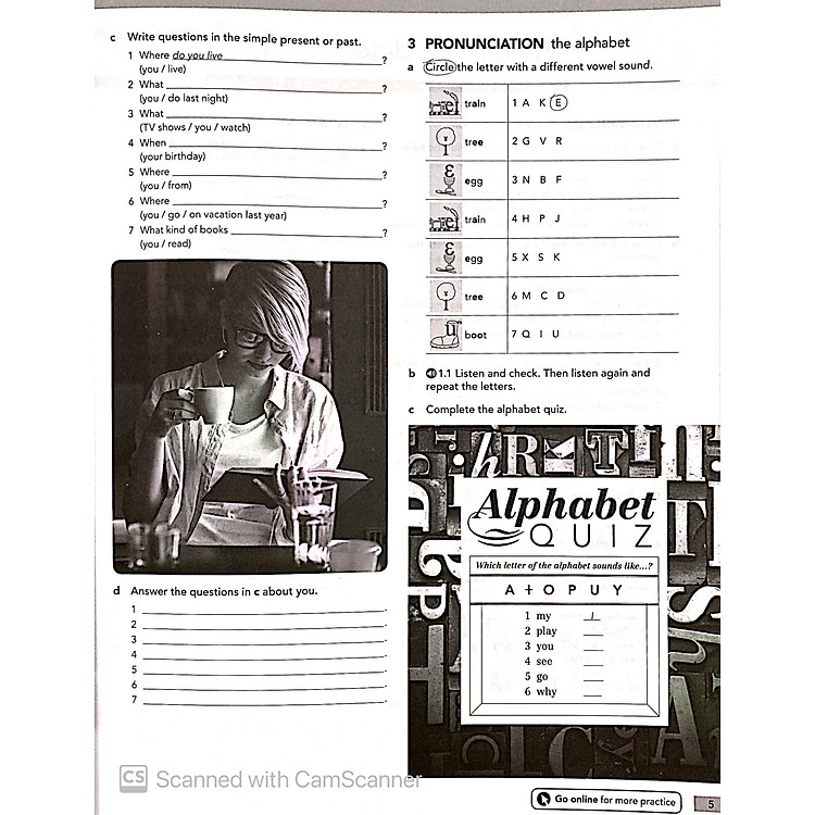 American English File: Level 2: Workbook - Ảnh 5