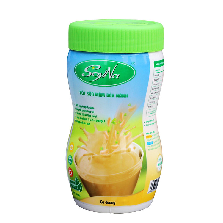 Combo 2 bột sữa mầm đậu nành có đường