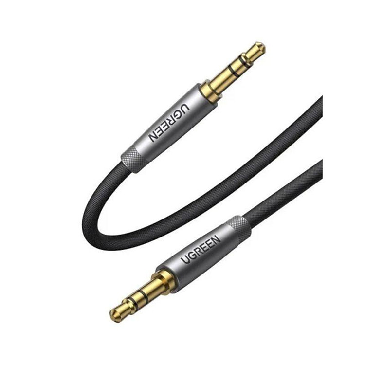 Cáp dữ liệu AV 3.5mm màu đen Ugreen 70899 2M 2 đầu 3.5mm dương âm thanh cao cấp AV150 - HÀNG CHÍNH HÃNG