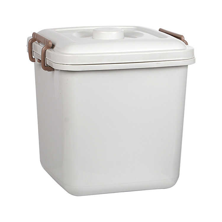 Mua Thùng Đựng Gạo Nắp Khóa 10KG Chính hãng Ưu đãi - Hình ảnh 3