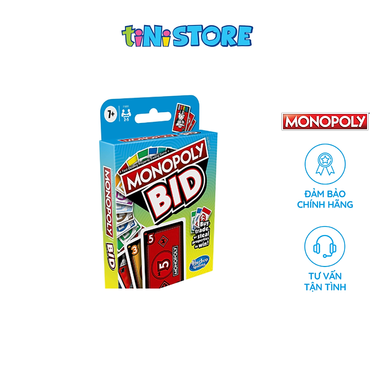 Bộ Đồ Chơi Trí Tuệ Monopoly Bid F1699 Chính hãng Tiết kiệm - Hình ảnh 2