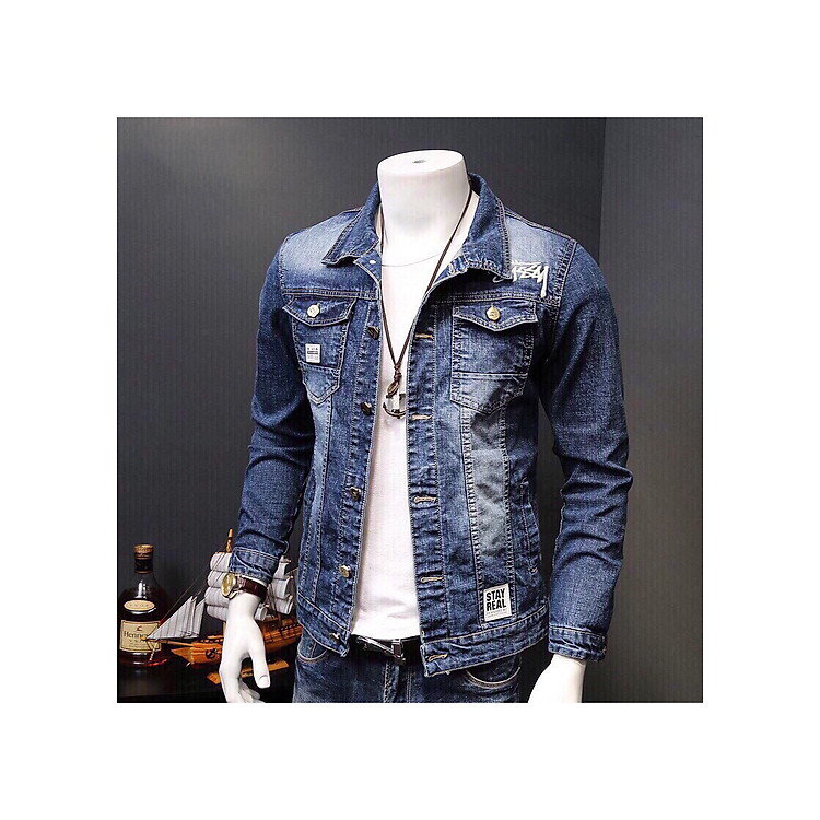 Khoác Jeans Nam Cool Bụi Korean Style #316