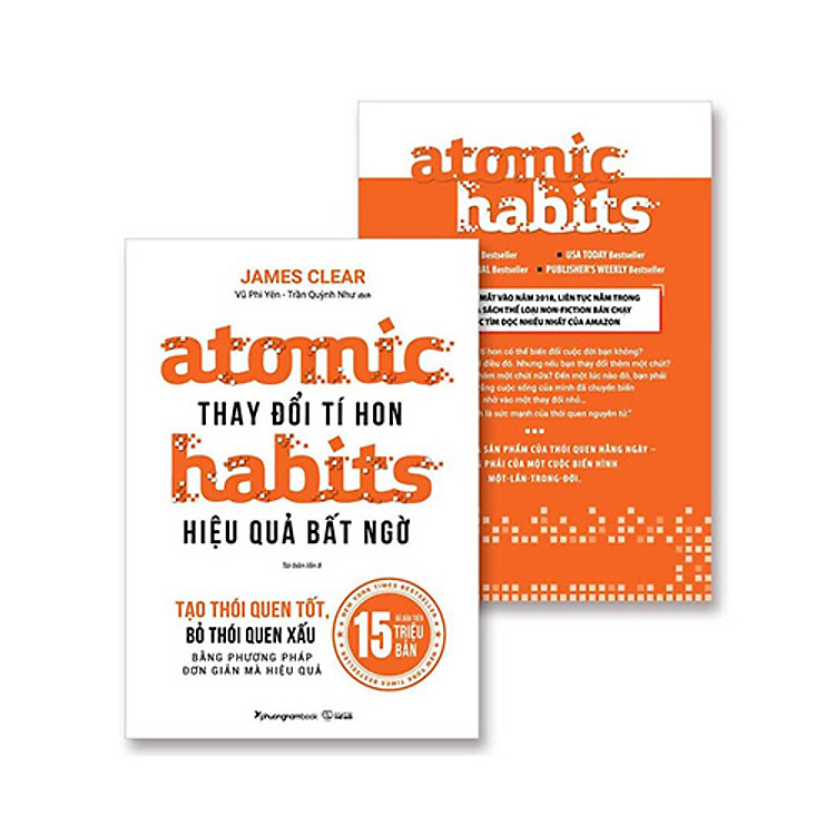 Atomic Habits – Thay Đổi Tí Hon, Hiệu Quả Bất Ngờ (Tái bản năm 2024)