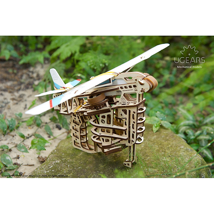 Mô hình gỗ Ugears Flight Starter Chính hãng Giá rẻ - Hình ảnh 5