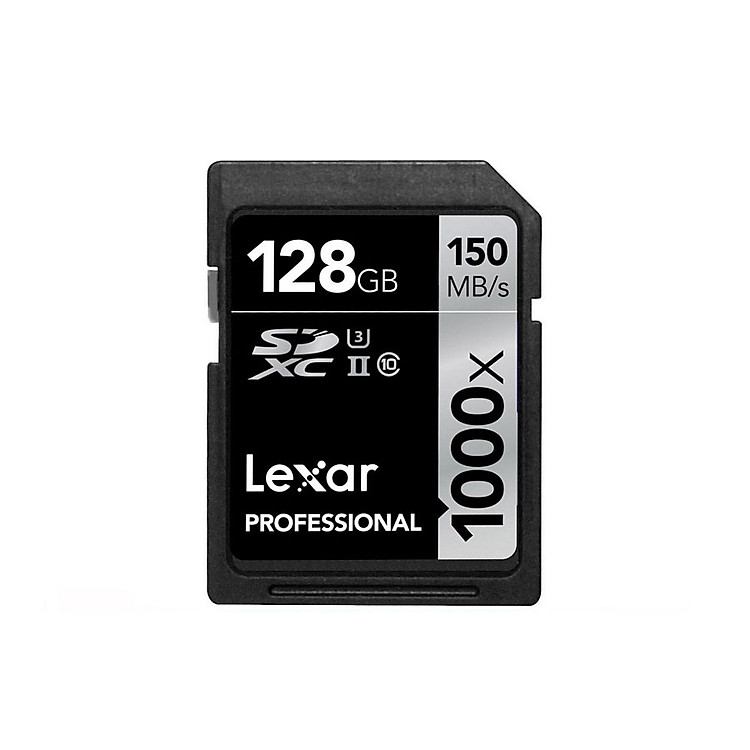 Thẻ Nhớ SDXC Lexar Professional 1000X 128GB UHS-II 150MB/s - Hàng chính hãng