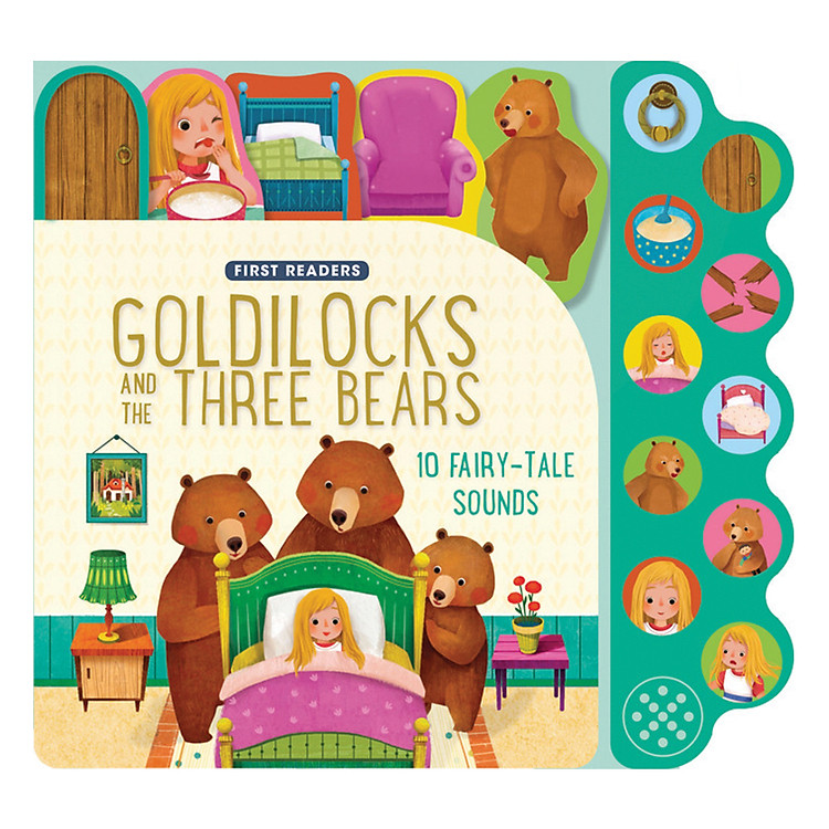 Sách First Readers Goldilocks And The Three Bears (Sound Book)