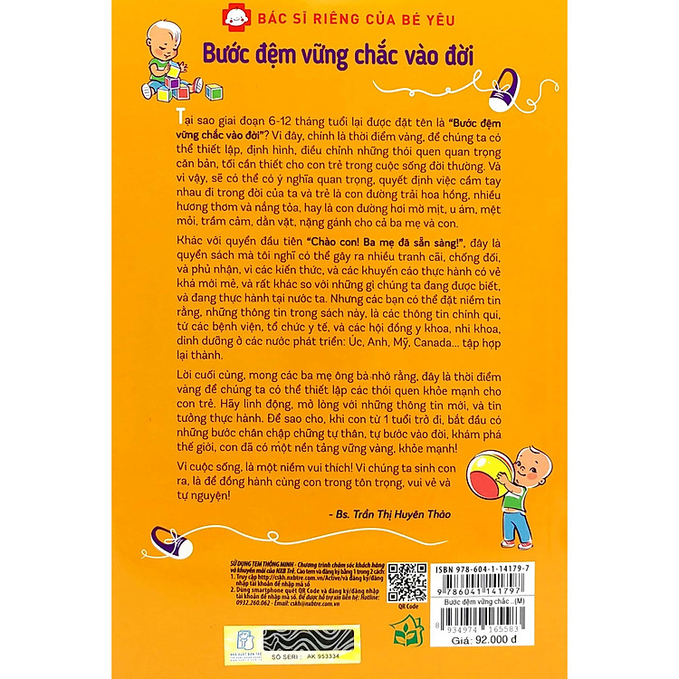 Bước Đệm Vững Chắc Vào Đời - Bác Sĩ Riêng Của Bé Yêu (Tái Bản 2020) - Ảnh 6