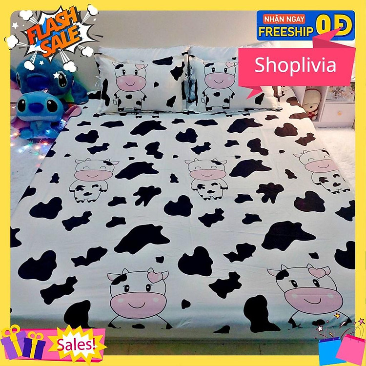 Drap ga trải giường siêu xinh 1m2x2m,1m4x2m,1m6x2m,shoplivia