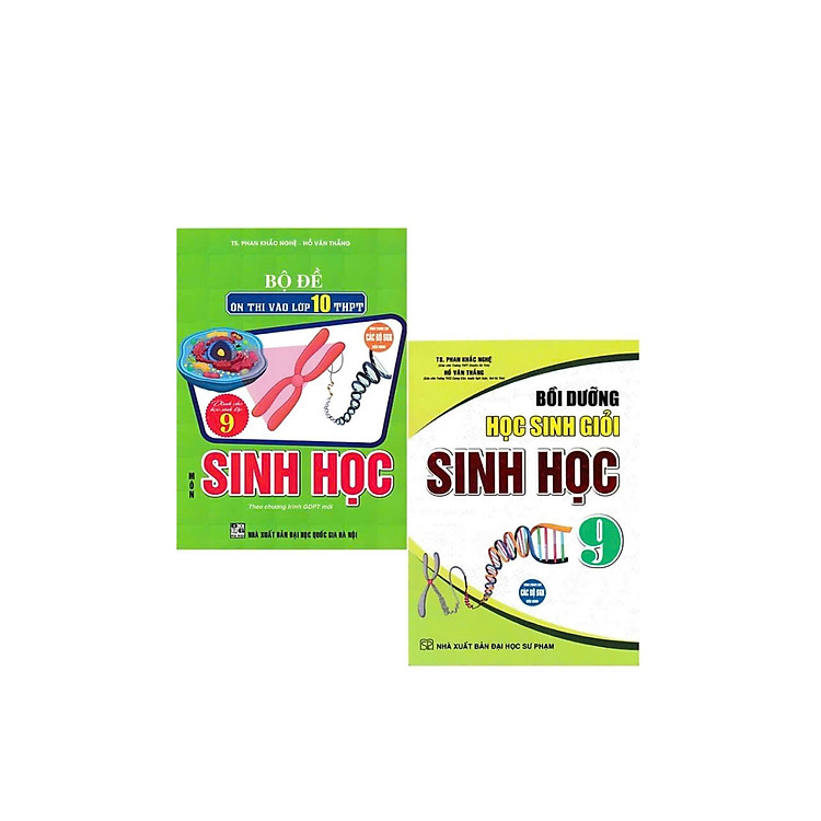 Combo Bộ Đề Thi Chuyên Sinh Học 9 + Bồi Dưỡng Học Sinh Giỏi Sinh Học 9 - Phan Khắc Nghệ (Bộ 2 Cuốn) _HA
