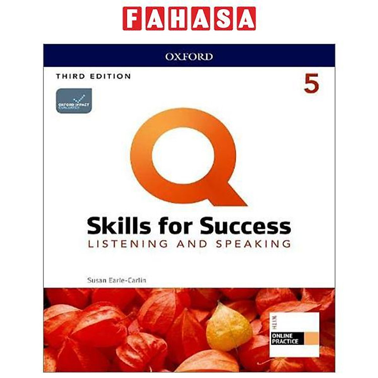 Q: Skills For Success: Level 5: Listening And Speaking Student Book With iQ Online Practice – 3rd Edition
