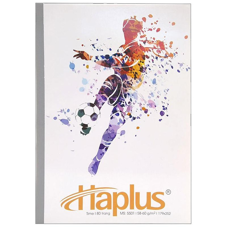 Vở Haplus Time Kẻ Ngang (80 trang) - Ảnh 2
