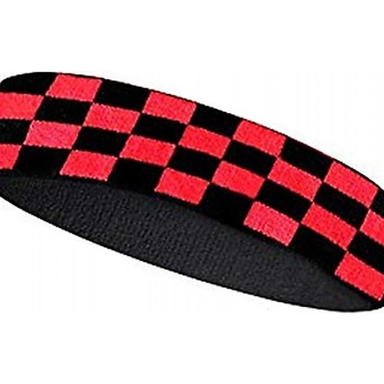 Headband V bts băng đô thể thao đen kẻ caro