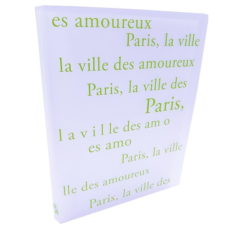 Bìa 20 Lá Trong Mờ Double A CH19312-EN (Xanh Lá) - Ảnh 2