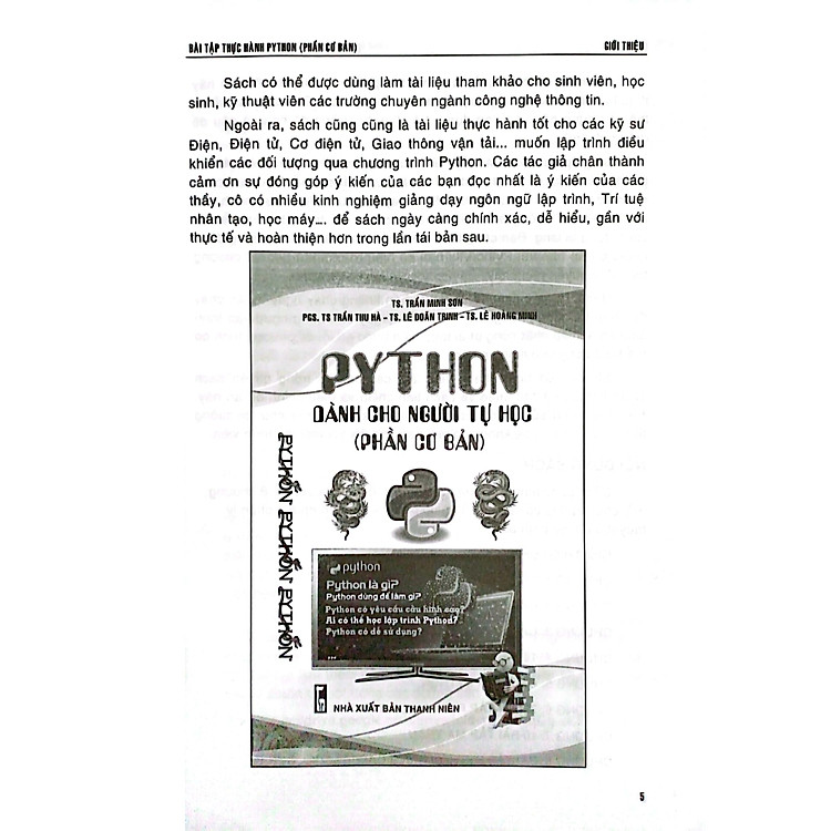 Bài Tập Thực Hành Python (Phần Cơ Bản) - Ảnh 5