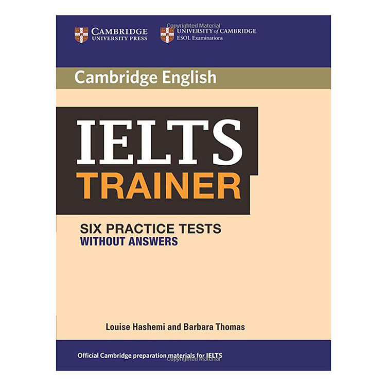 Sách IELTS Trainer: Six practice Tests without Answers