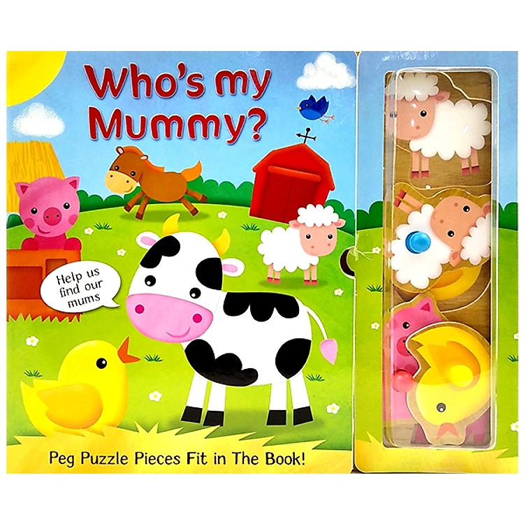 Peg Puzzles - Who's My Mummy?